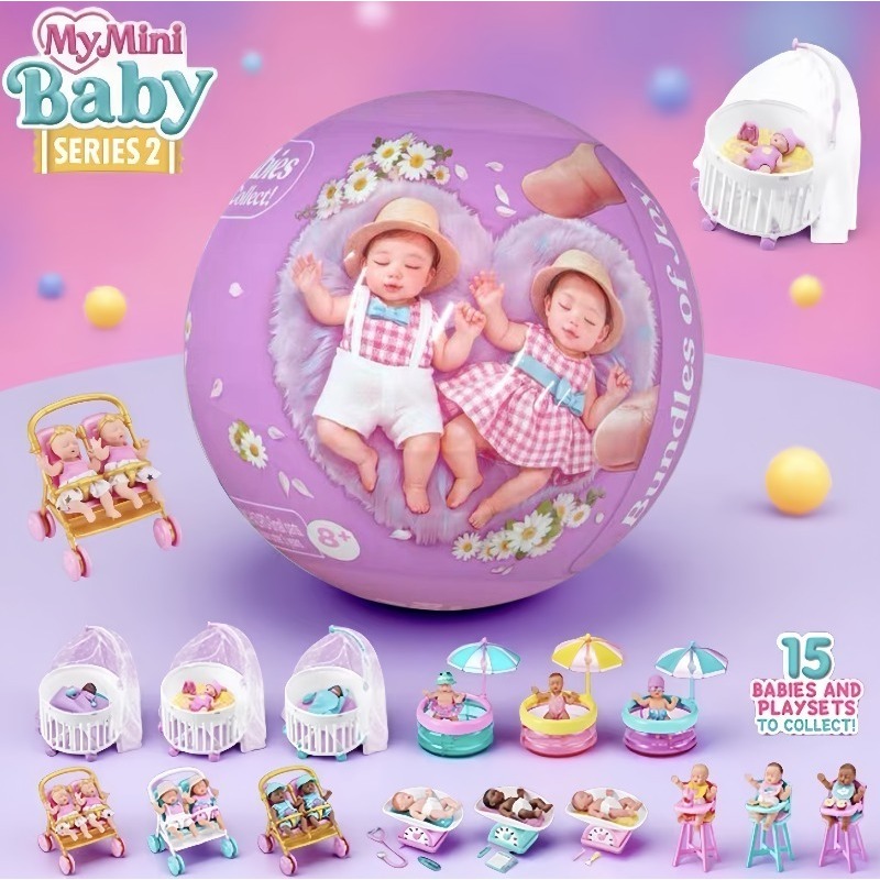 Mini Sürpriz Bebek Topu, 5'li  - Baby Products Toys incelemesi ve fiyatı